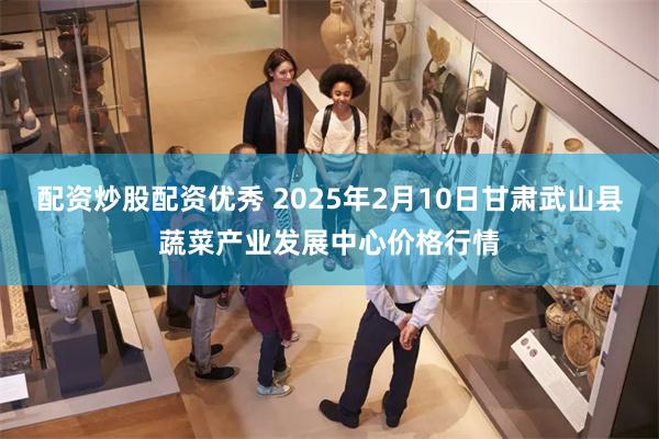 配资炒股配资优秀 2025年2月10日甘肃武山县蔬菜产业发展